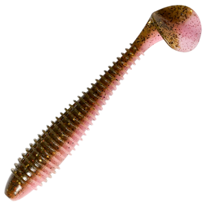 Keitech Swing Impact FAT Jigi 4.3" 6kpl | Green Pumpkin Pink