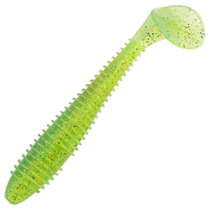 Keitech Swing Impact FAT Jigi 4.3" 6kpl | Lime Chartreuse