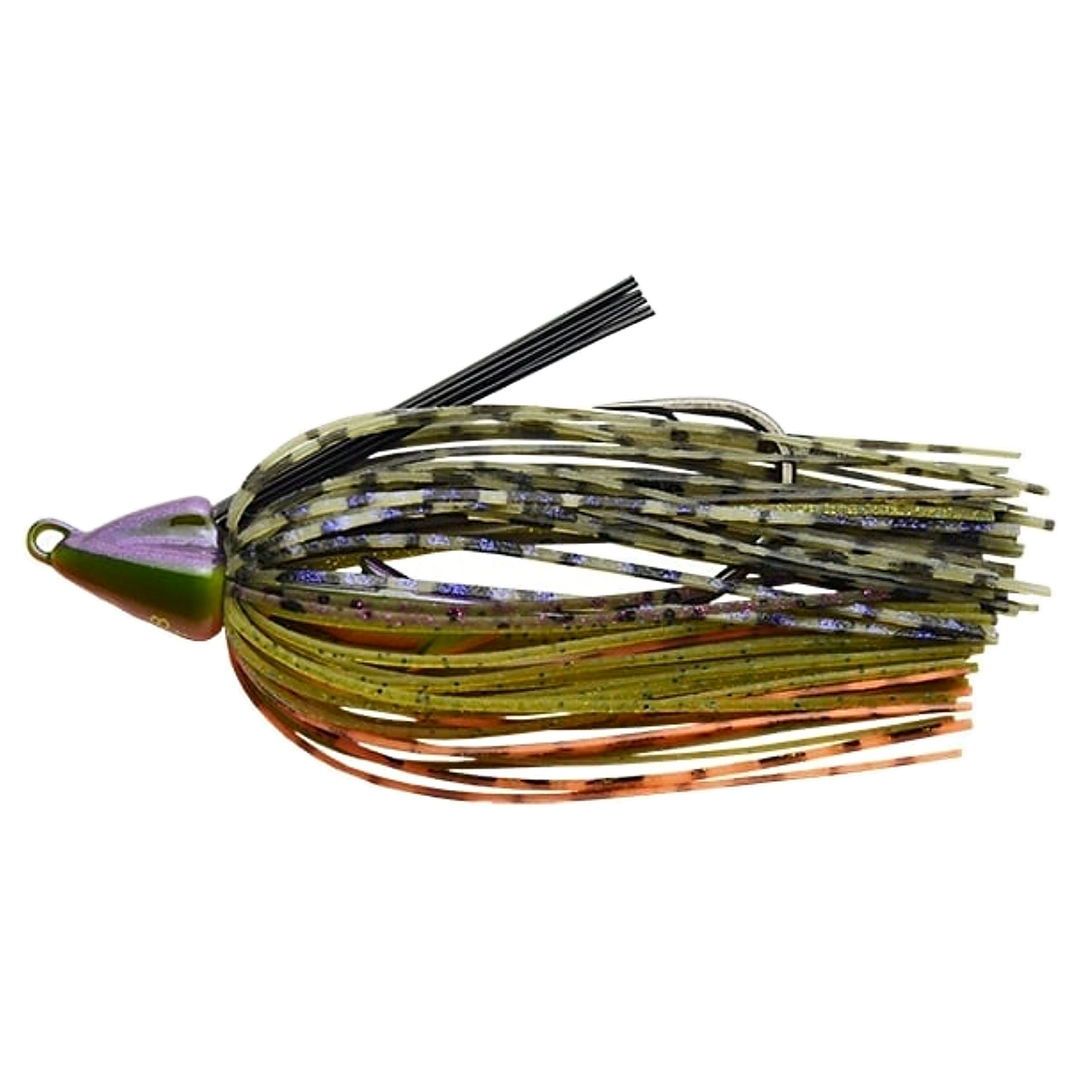 Keitech Swing Swimmer Swimbait 10.6g SP Bluegill sivulta, pää vasemmalla