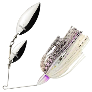 Keitech Tee Bone Double Willow Spinnerbait 14g | Purple Pearl Shad