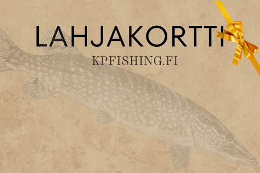 KP Fishing Lahjakortti &quot;Hauki&quot; Design