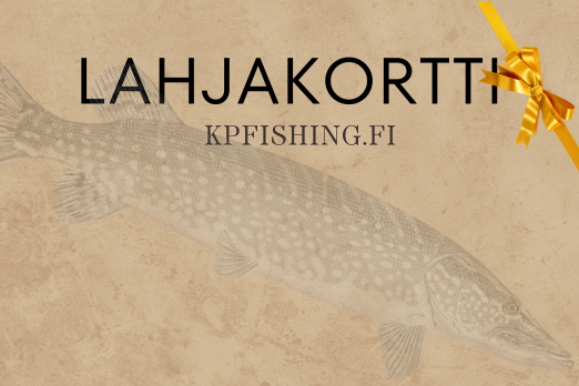 KP Fishing Lahjakortti "Hauki" Design