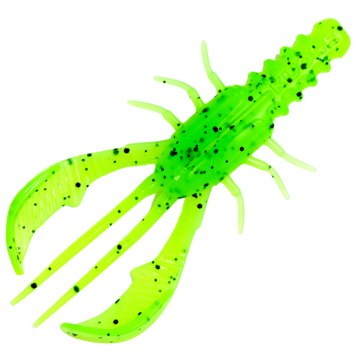 Kuore Bouncer 8.5cm 5.9g Jigi, väri Fire Perch UV: kirkkaanvihreä runko ja mustat pilkut
