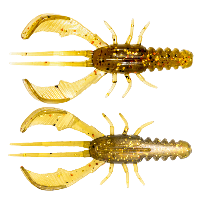 Kuore Bouncer 8.5cm 5.9g Jigi Ghost Gold ylä- ja alapuolelta