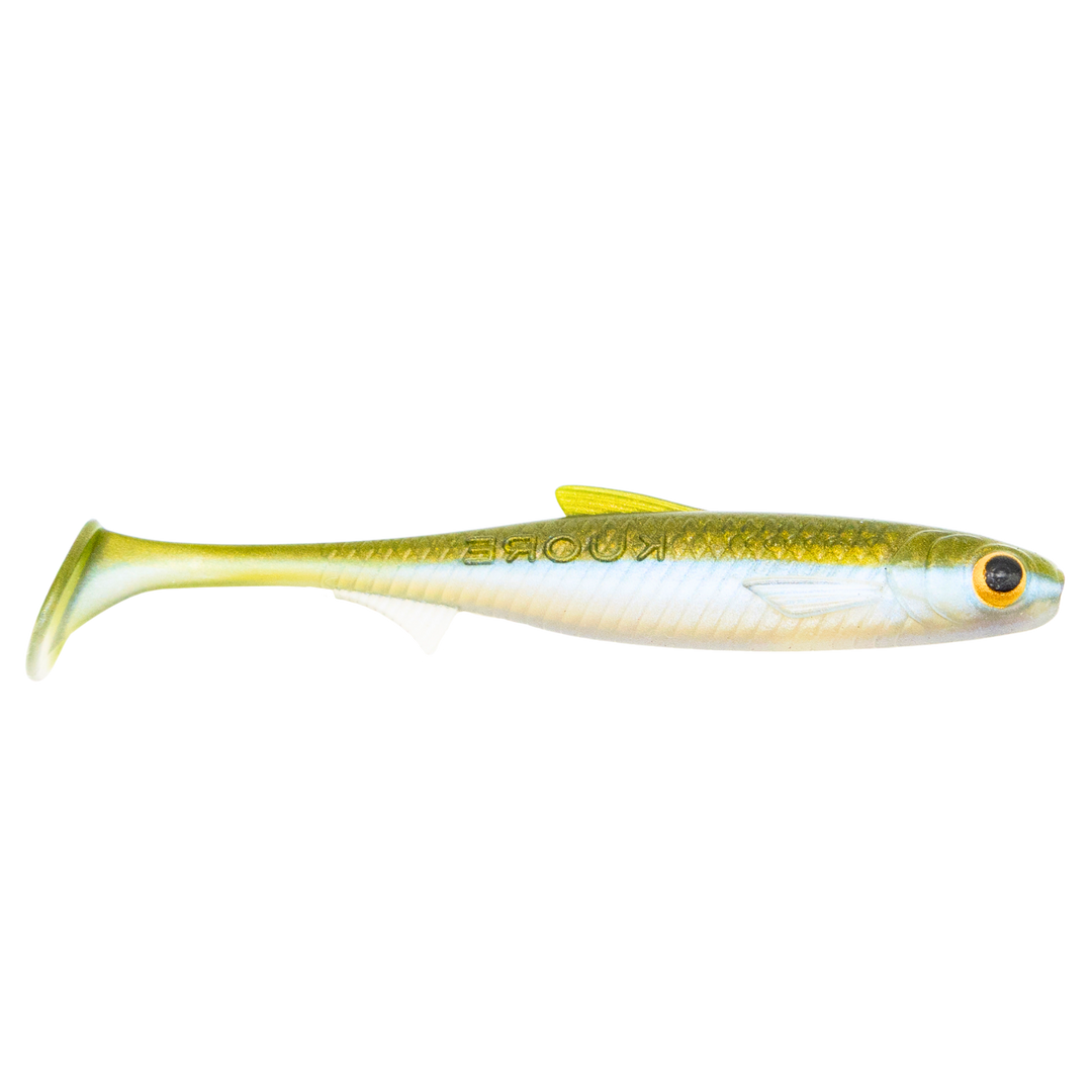 Kuore Recoil 11cm 7.6g Jigi Ayu sivulta, pää oikealla