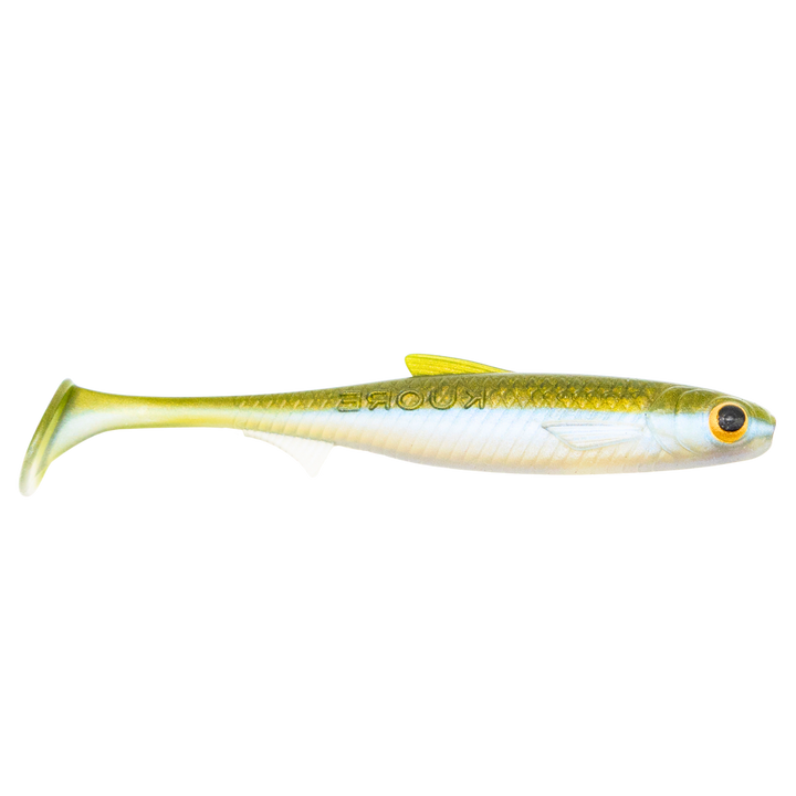 Kuore Recoil 11cm 7.6g Jigi Ayu sivulta, pää oikealla