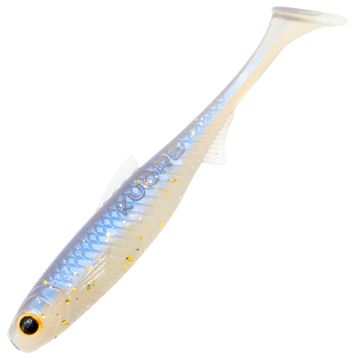 Kuore Recoil 9cm 4.2g Jigi, väri Sexy Shad UV: sinertävä selkä ja hopeinen kylki