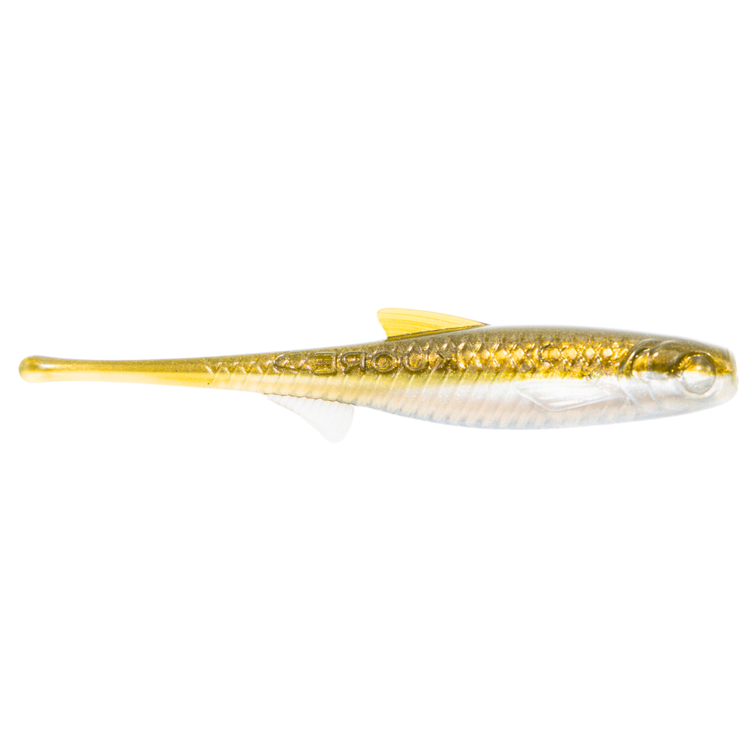 Kuore Torpedo 9cm 3.1g Jigi Ayu sivulta, pää oikealla