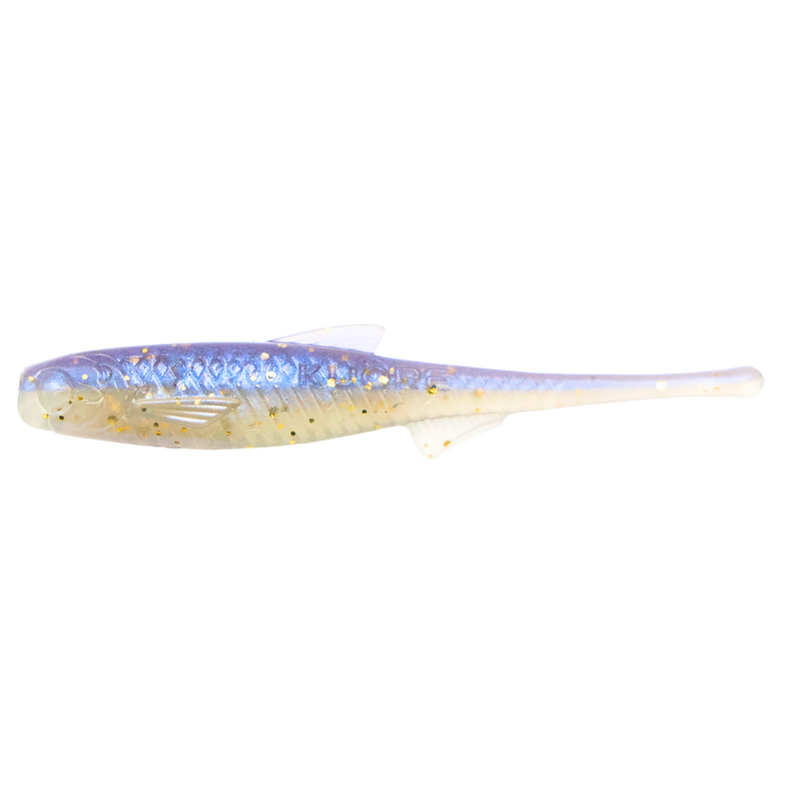 Kuore Torpedo 9cm 3.1g Jigi Sexy Shad UV sivulta, pää vasemmalla