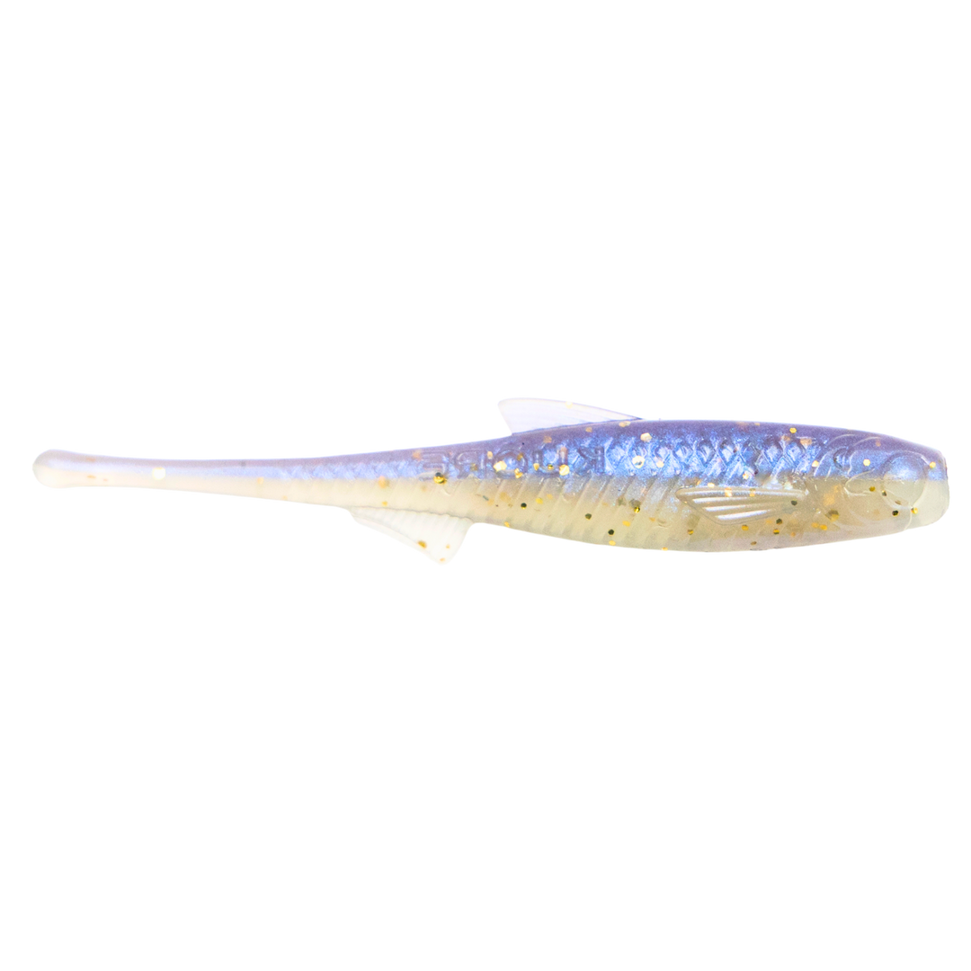Kuore Torpedo 9cm 3.1g Jigi Sexy Shad UV sivulta, pää oikealla