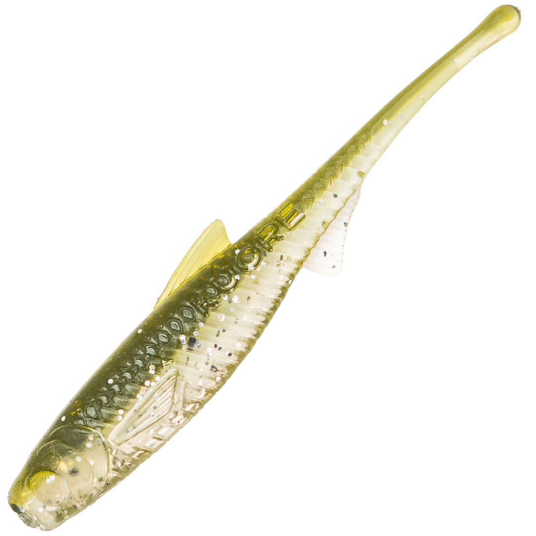 Kuore Torpedo 9cm 3.1g Jigi, väri Silver Ayu: oliivinvihreä selkä ja hopeinen kylki
