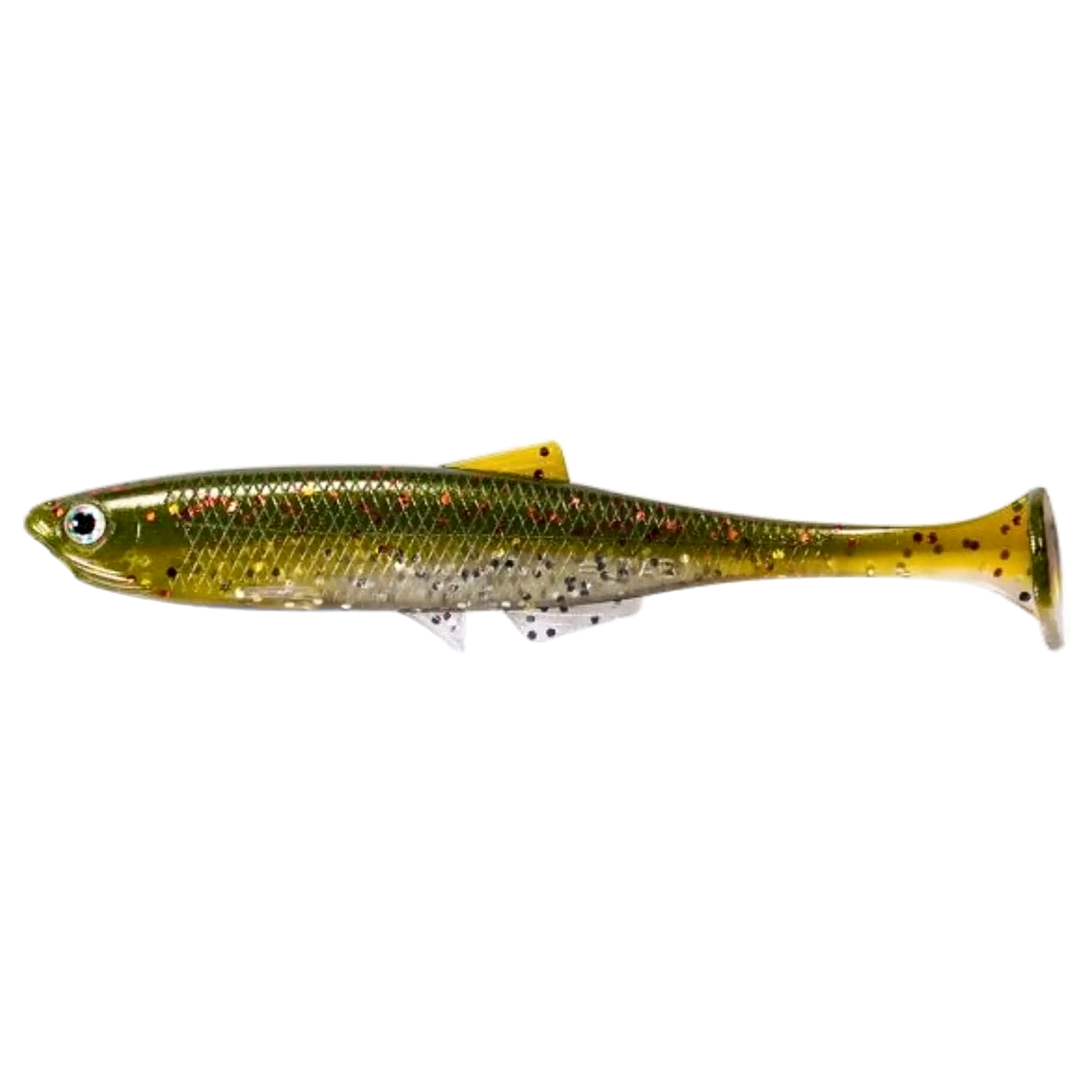 LMAB KØFI Bleak Shad Jigi 6cm Universe sivulta, pää vasemmalla