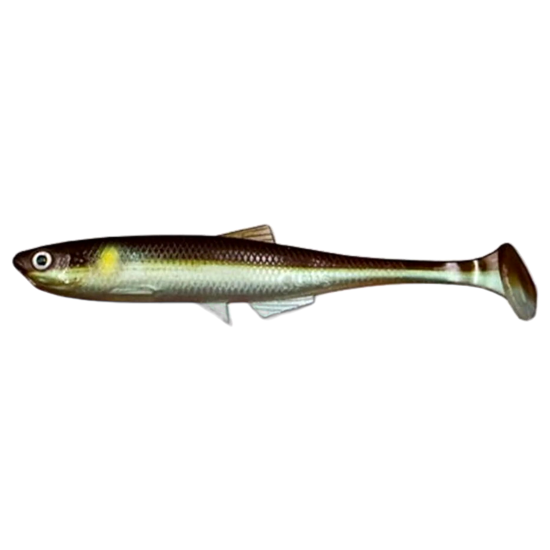 LMAB KØFI Bleak Shad Jigi 9cm AYU sivulta, pää vasemmalla
