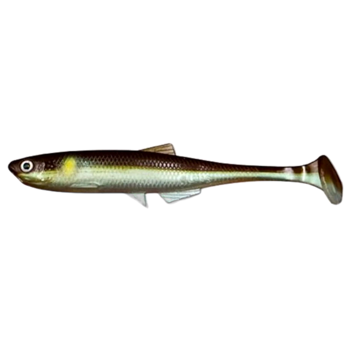 LMAB KØFI Bleak Shad Jigi 9cm AYU sivulta, pää vasemmalla