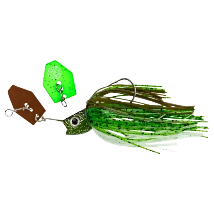 LMAB KØFI Multi Vibe Chatterbait 10g Green Pumpkin ja vaihtolapa