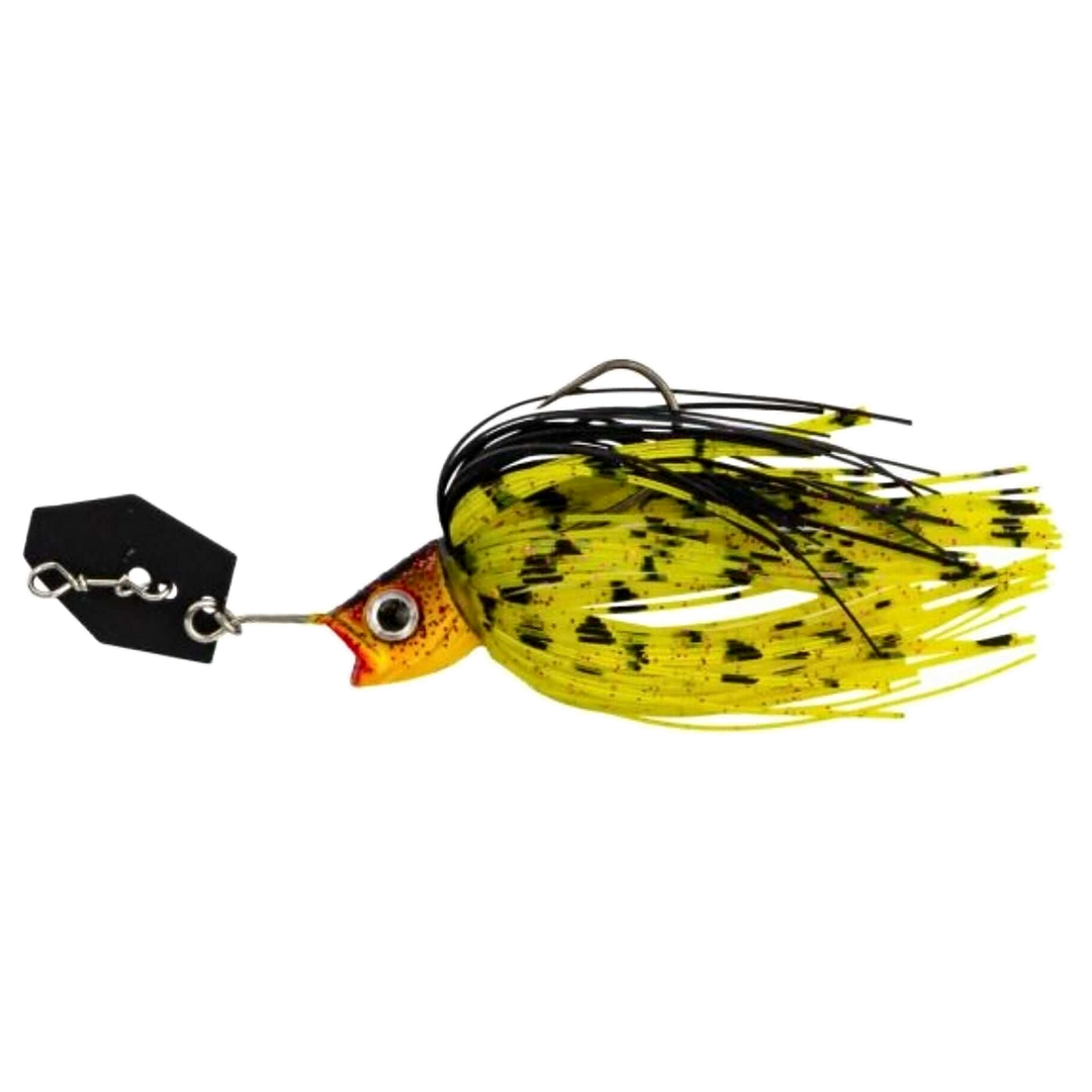 LMAB KØFI Multi Vibe Chatterbait 10g Real Love sivulta, pää vasemmalla