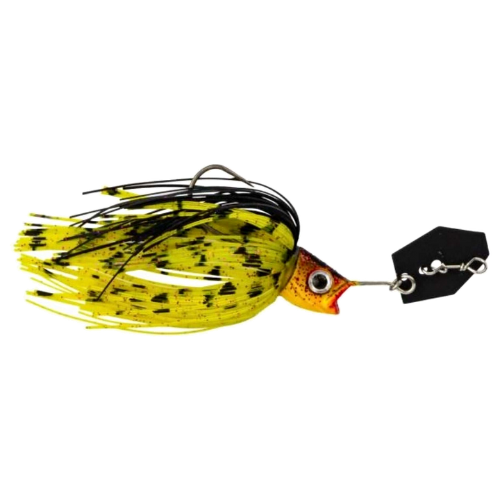 LMAB KØFI Multi Vibe Chatterbait 10g Real Love sivulta, pää oikealla