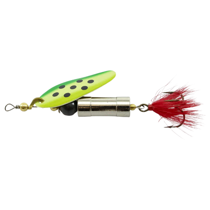 Myran Tuna Lax lippauistin 30g Lemon sivulta, pää vasemmalla