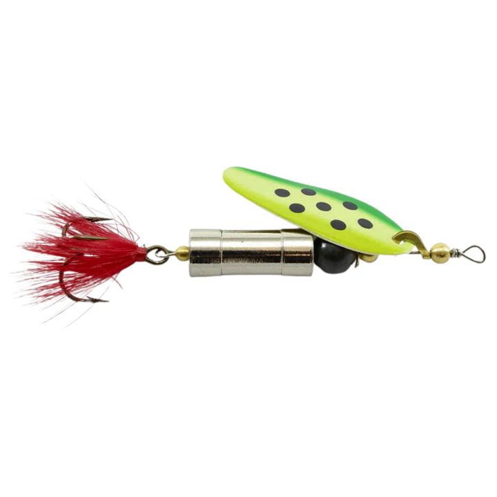 Myran Tuna Lax lippauistin 30g Lemon sivulta, pää oikealla