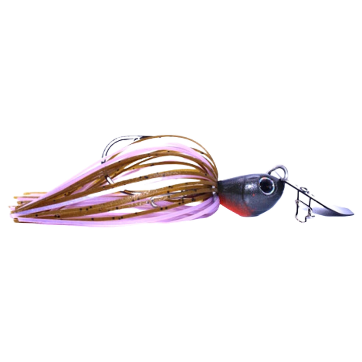 Noike Kaishin ChatterBlade 10.5g GP Pro Blue sivulta, pää oikealla