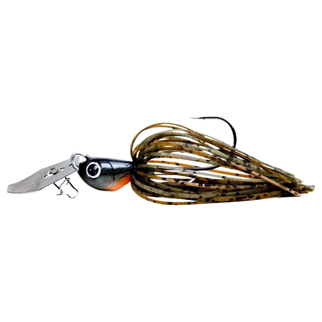 Noike Kaishin ChatterBlade 10.5g Greenpumpkin sivulta, pää vasemmalla