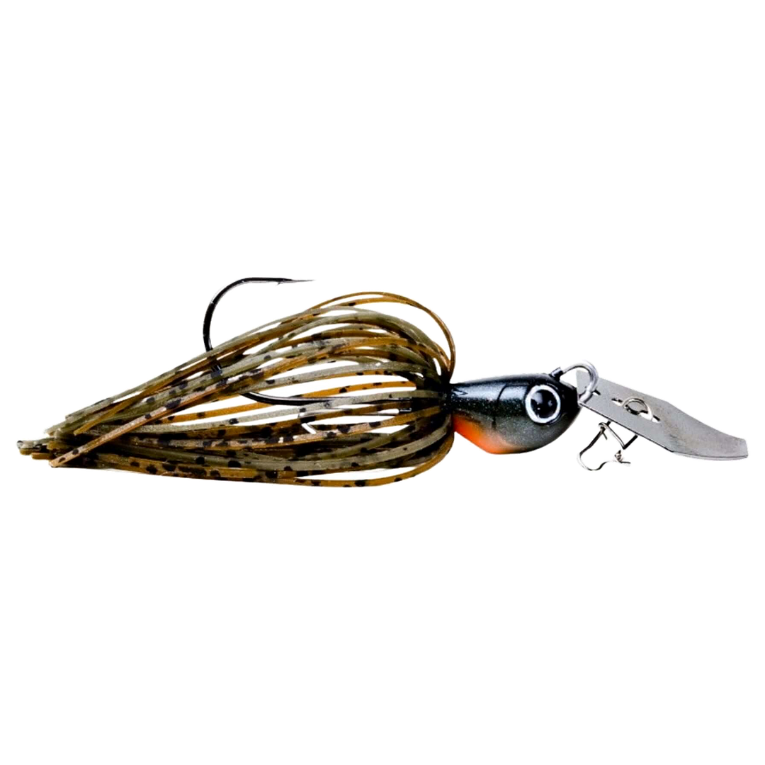 Noike Kaishin ChatterBlade 10.5g Greenpumpkin sivulta, pää oikealla