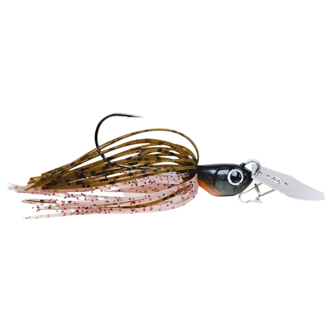 Noike Kaishin ChatterBlade 10.5g Greenpumpkin/Blossom sivulta, pää oikealla