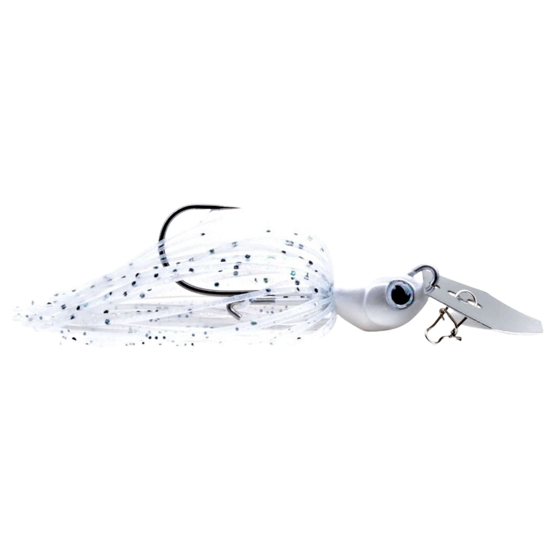 Noike Kaishin ChatterBlade 10.5g White sivulta, pää oikealla