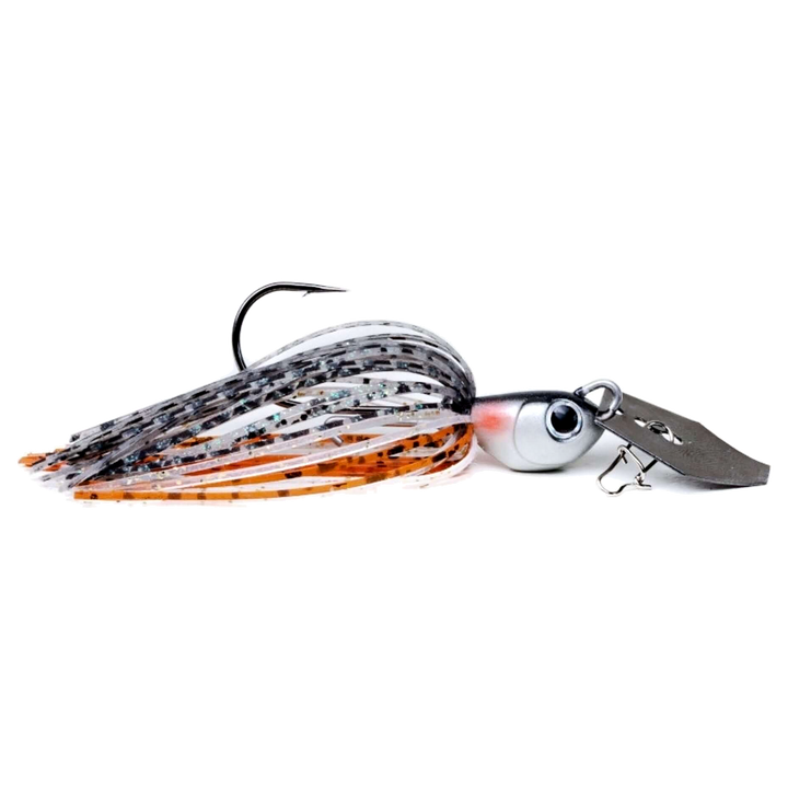 Noike Kaishin ChatterBlade 10.5g Young Perch sivulta, pää oikealla