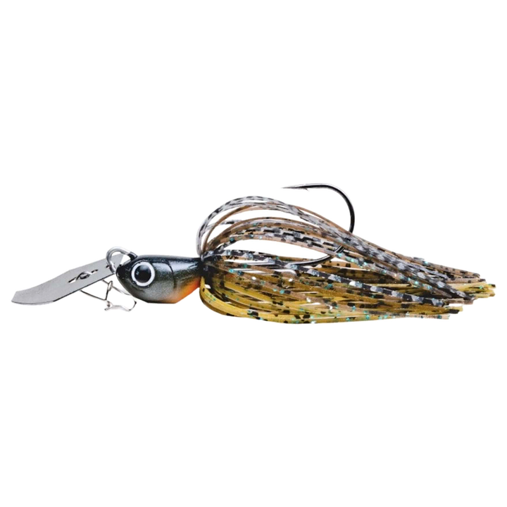 Noike Kaishin ChatterBlade 10.5g Zebra Bug sivulta, pää vasemmalla