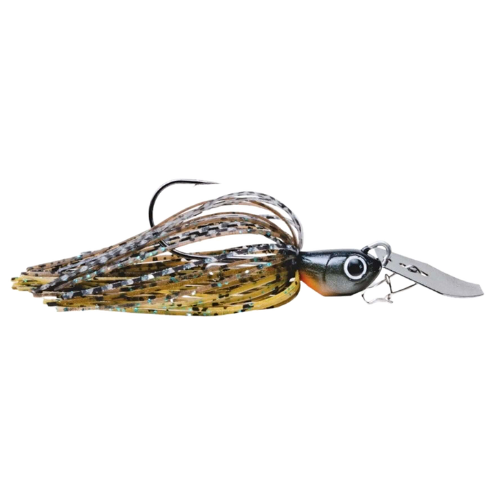 Noike Kaishin ChatterBlade 10.5g Zebra Bug sivulta, pää oikealla