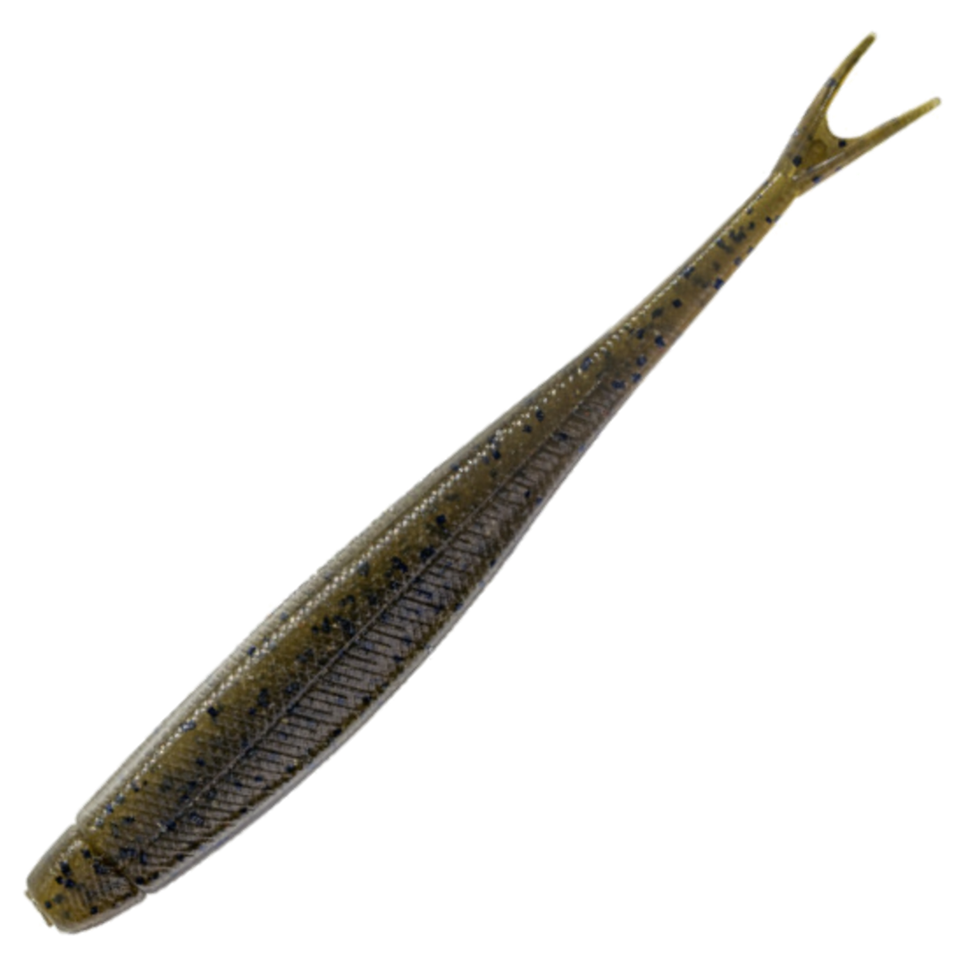 Noike S.L.T Minnow 4" Jigi 7kpl | #01 - Green Pumpkin