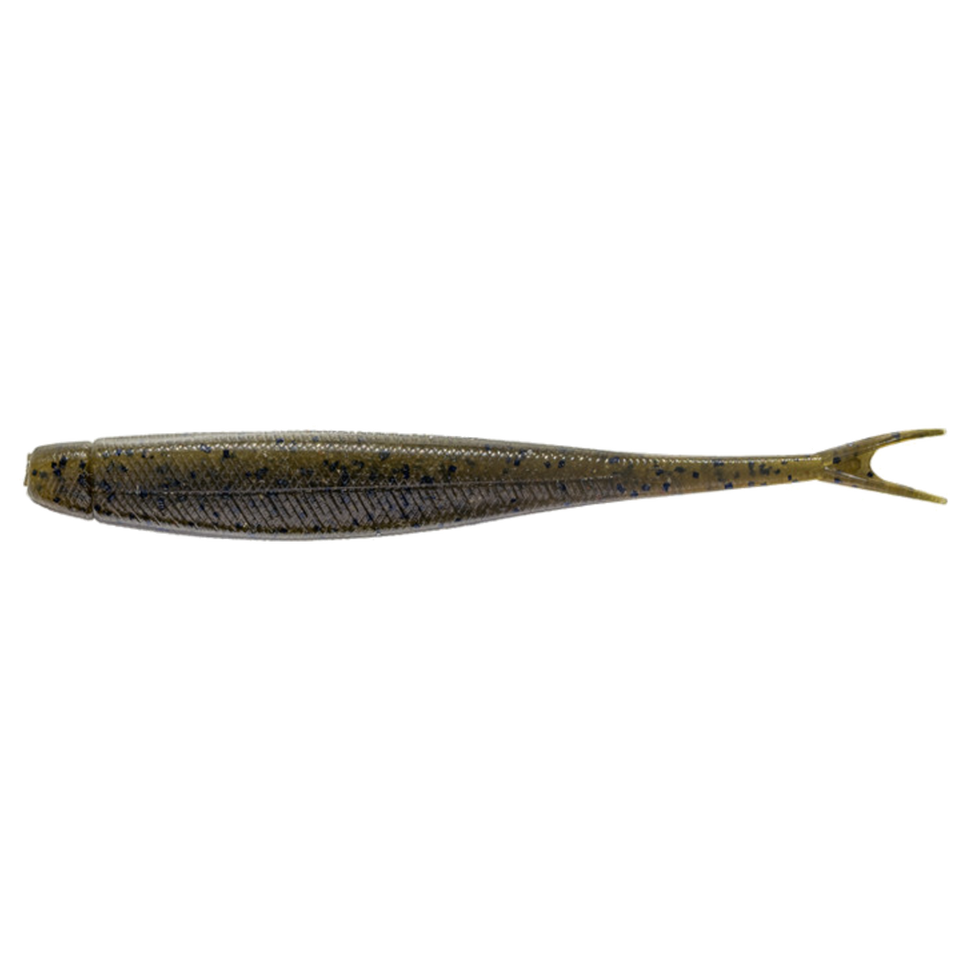 Noike S.L.T Minnow 4" Jigi 7kpl | #01 - Green Pumpkin