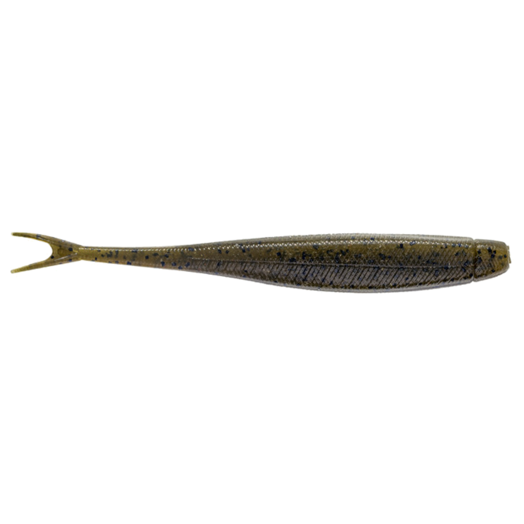 Noike S.L.T Minnow 4" Jigi 7kpl | #01 - Green Pumpkin
