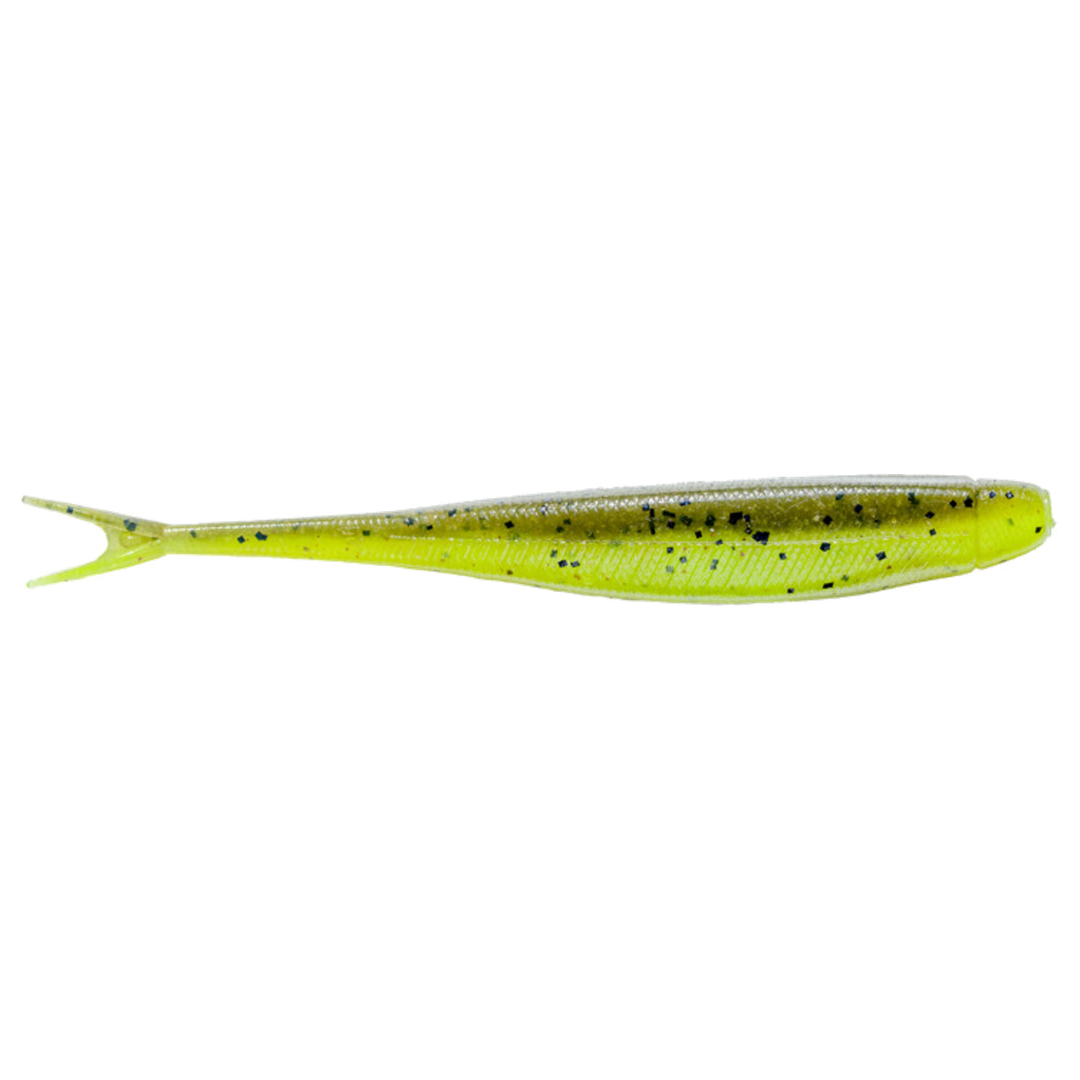 Noike S.L.T Minnow 4" Jigi 7kpl | #131 - Green Pumpkin Chartreuse