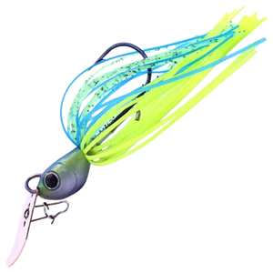 Noike Tiny Kaishin ChatterBlade 7g | Blue/Chartreuse