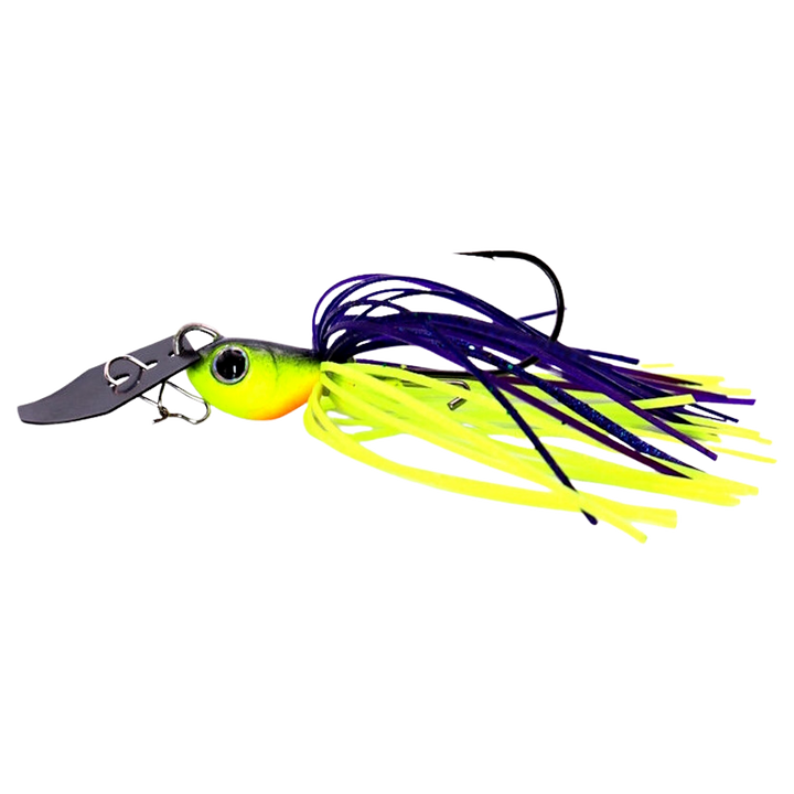 Noike Tiny Kaishin ChatterBlade 7g Purple/Chart sivulta, pää vasemmalla
