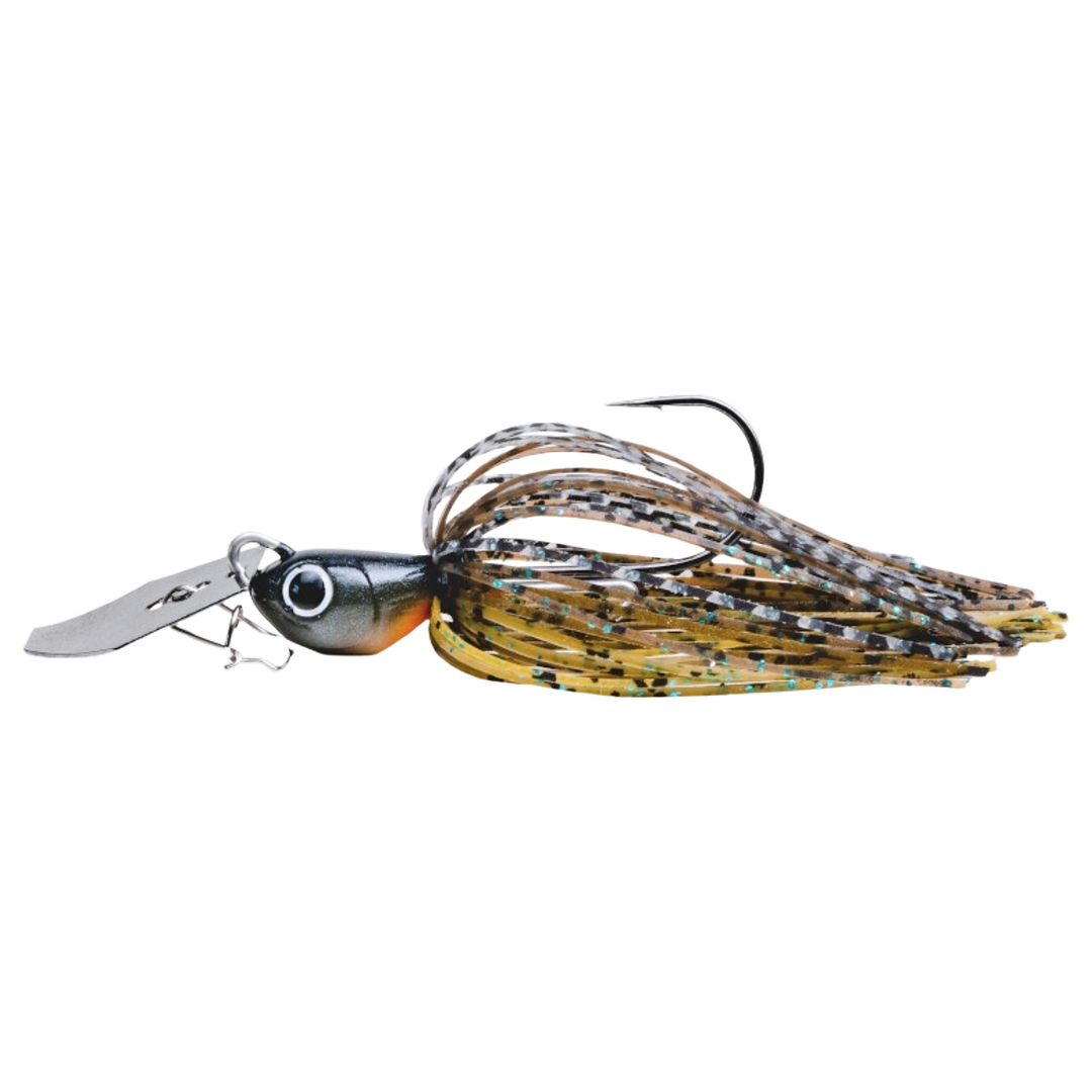 Noike Tiny Kaishin ChatterBlade 7g Zebra Bug sivulta, pää vasemmalla