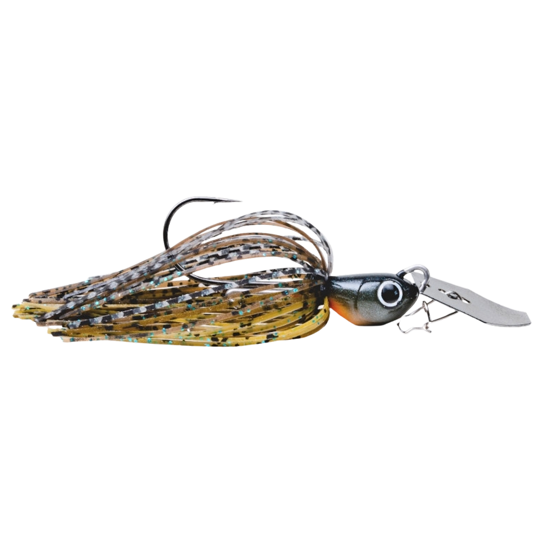 Noike Tiny Kaishin ChatterBlade 7g Zebra Bug sivulta, pää oikealla