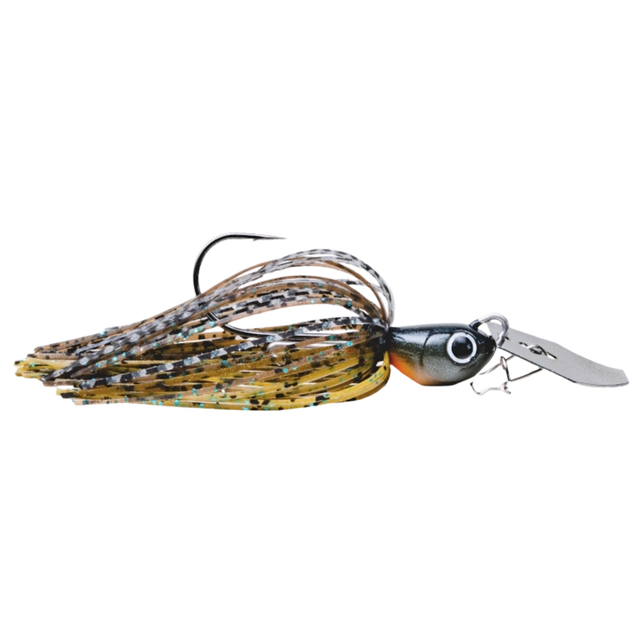 Noike Tiny Kaishin ChatterBlade 7g Zebra Bug sivulta, pää oikealla