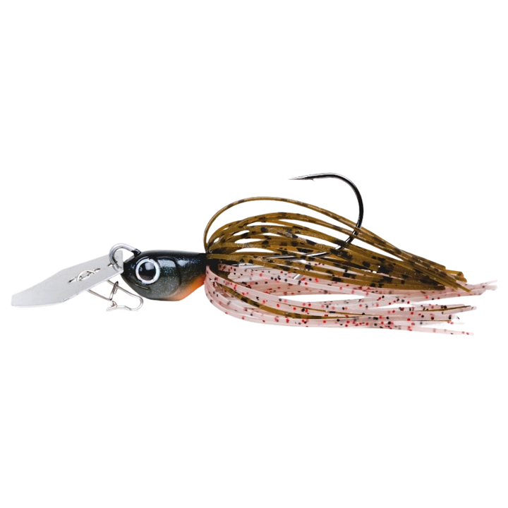Noike Tiny Kaishin ChatterBlade 9g Greenpumpkin/Blossom sivulta, pää vasemmalla