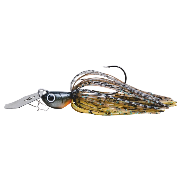 Noike Tiny Kaishin ChatterBlade 9g Zebra Bug sivulta, pää vasemmalla