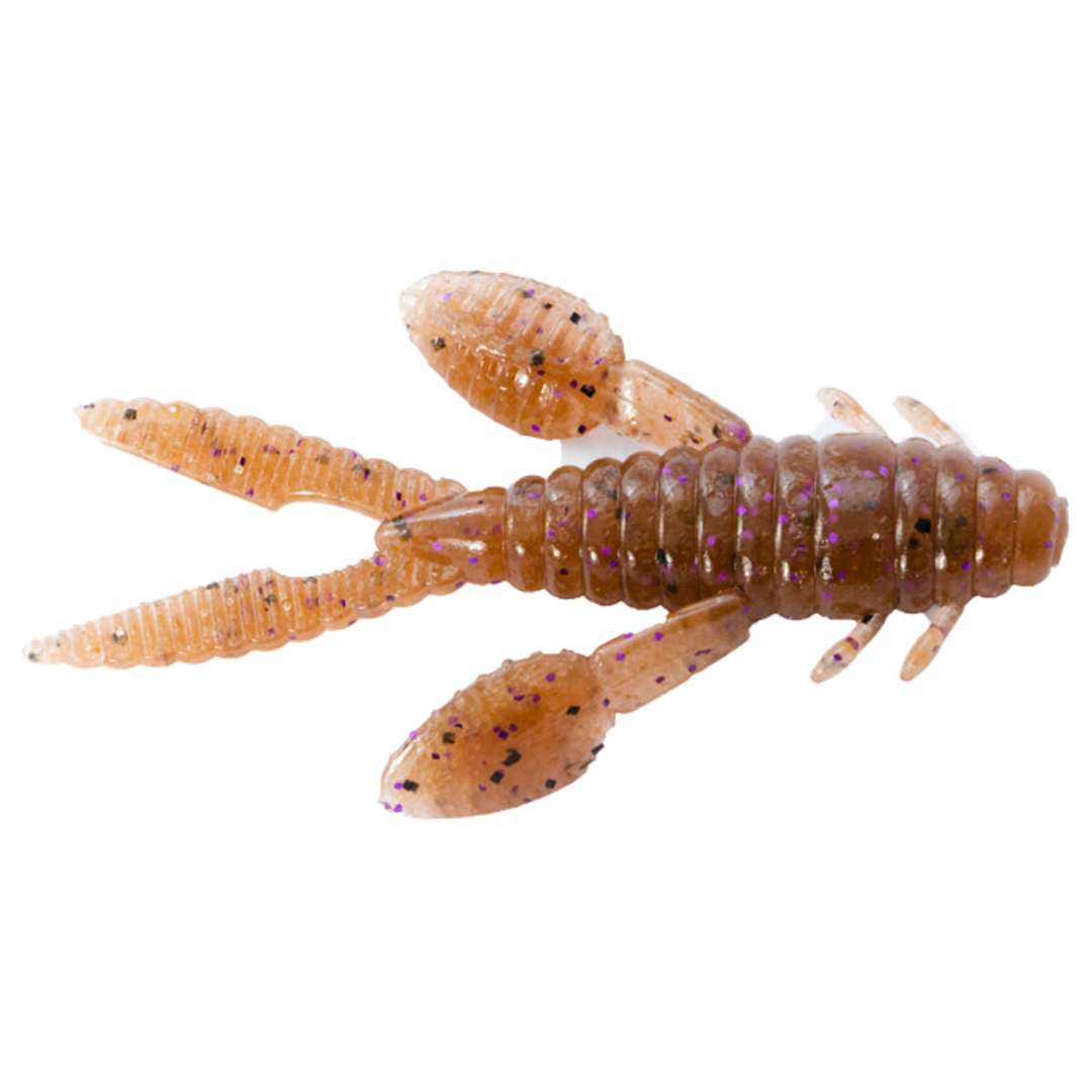 Noike Yabby 2" Jigi 8kpl | #37 - Brown Cinnamon Purple