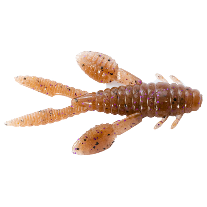 Noike Yabby 2" Jigi 8kpl | #37 - Brown Cinnamon Purple
