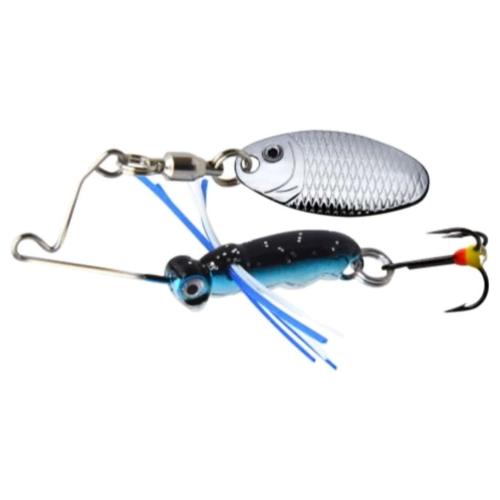 Patriot Big Buggy Spinnerbait 12g 01 sivulta, pää vasemmalla