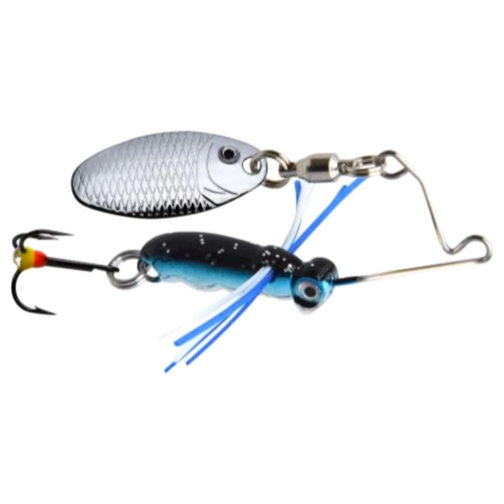 Patriot Big Buggy Spinnerbait 12g 01 sivulta, pää oikealla