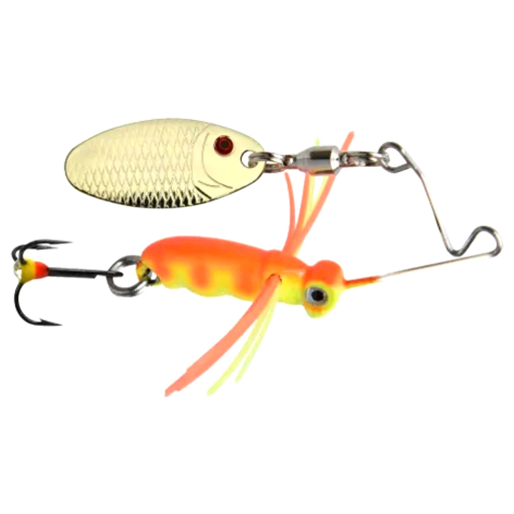 Patriot Big Buggy Spinnerbait 12g 05 sivulta, pää oikealla