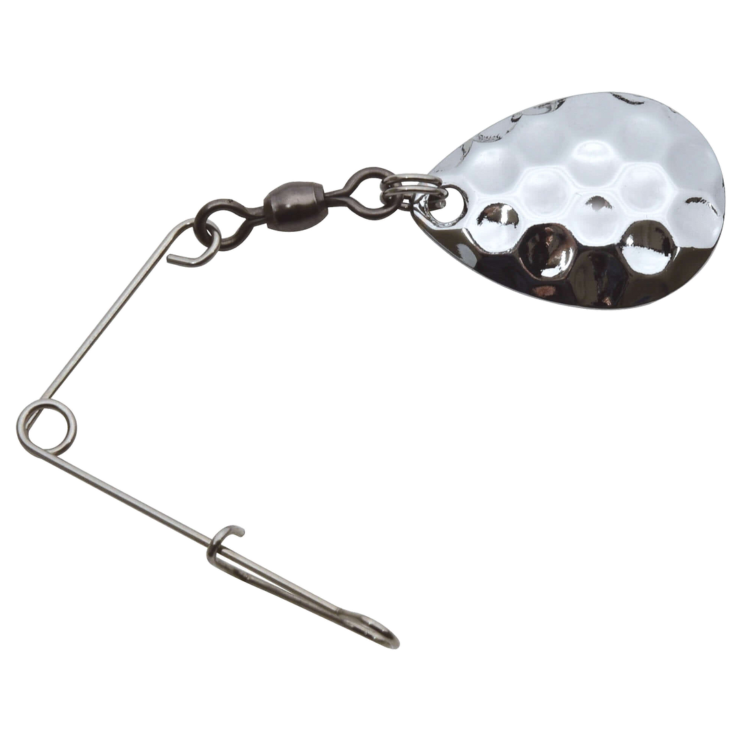 Patriot Spinfix Silver jigilippa Size 3 kirkas: hopeinen kuvioitu lippa ja kiinnityslanka