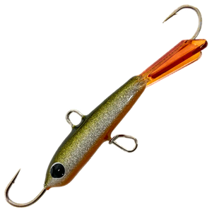 Pilkkipaja Pommi Levypyrstö Tasapaino 78mm 18g | Oliivi hile