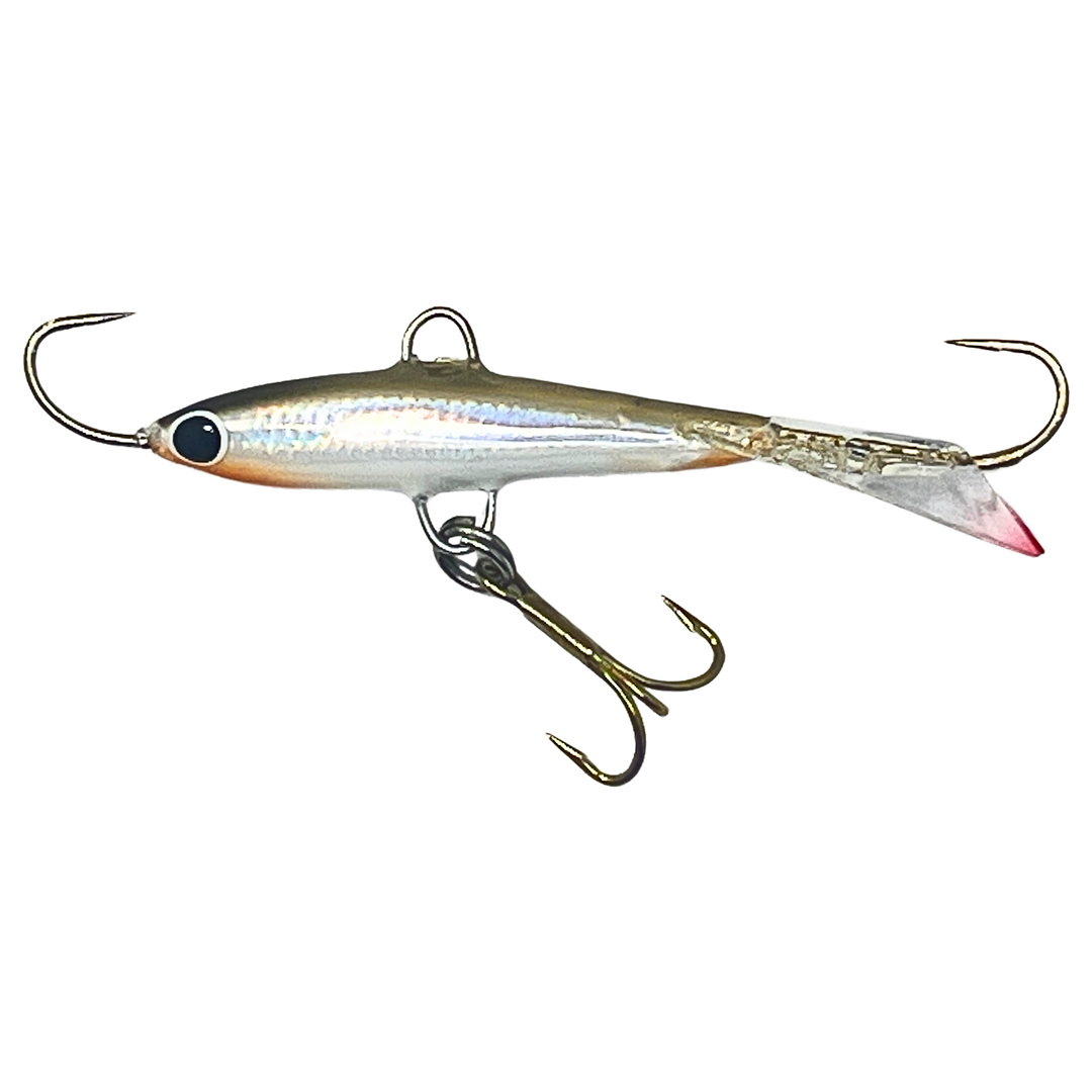 PP-Lures Lyijy7 Tasapainopilkki 10g 70mm 009 sivulta, pää vasemmalla